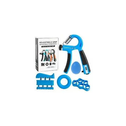 Hand Grip Strengthener Set -Durable Training Equipment (Black)